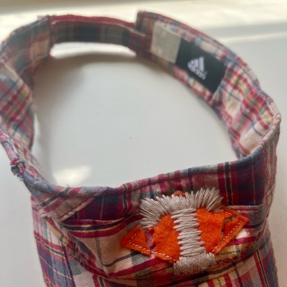 Adidas Distressed UT Football Visor Hat Velcro Great for beach, sun, golf - Picture 10 of 10